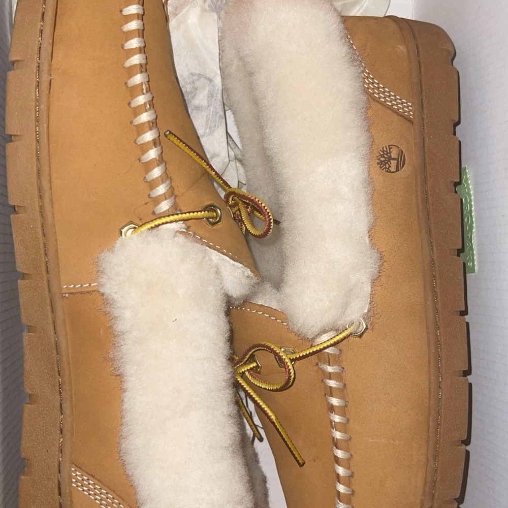 Timberland Orange and White Shoe Box - Branded Packaging